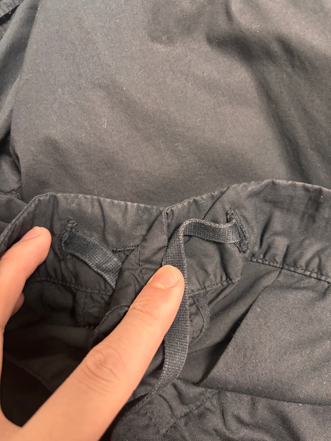 새상품급 21 S/S 스톤아일랜드 카고 탄창팬츠 32 블랙 상품이미지5