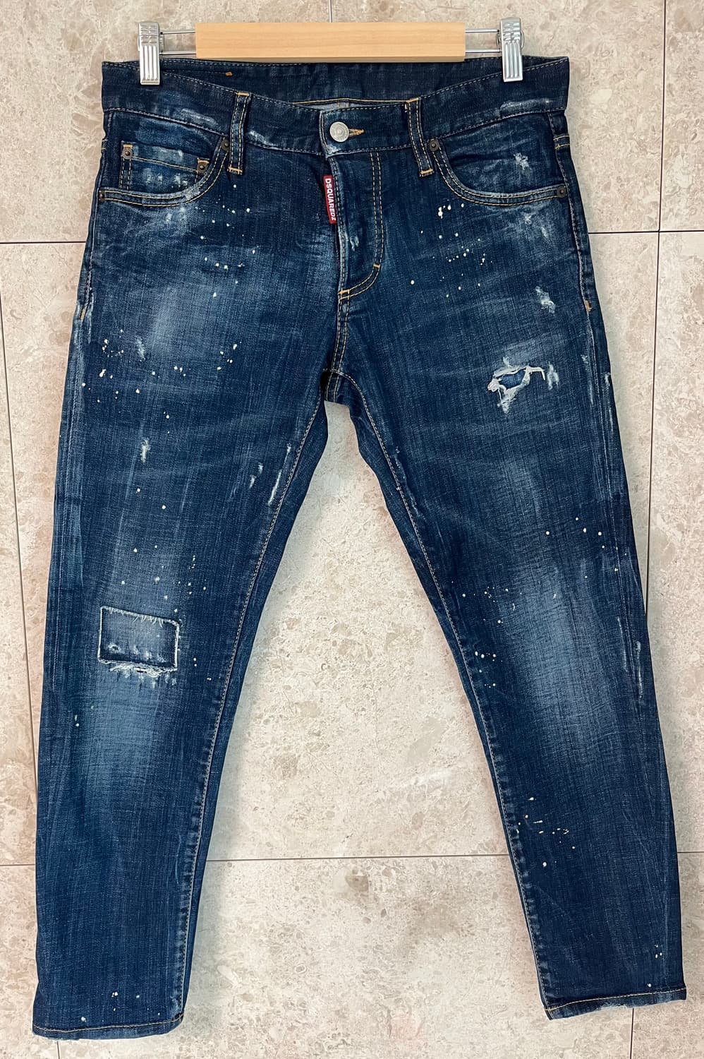디스퀘어드2 데미지 워싱 청바지 44 정품 상품이미지1