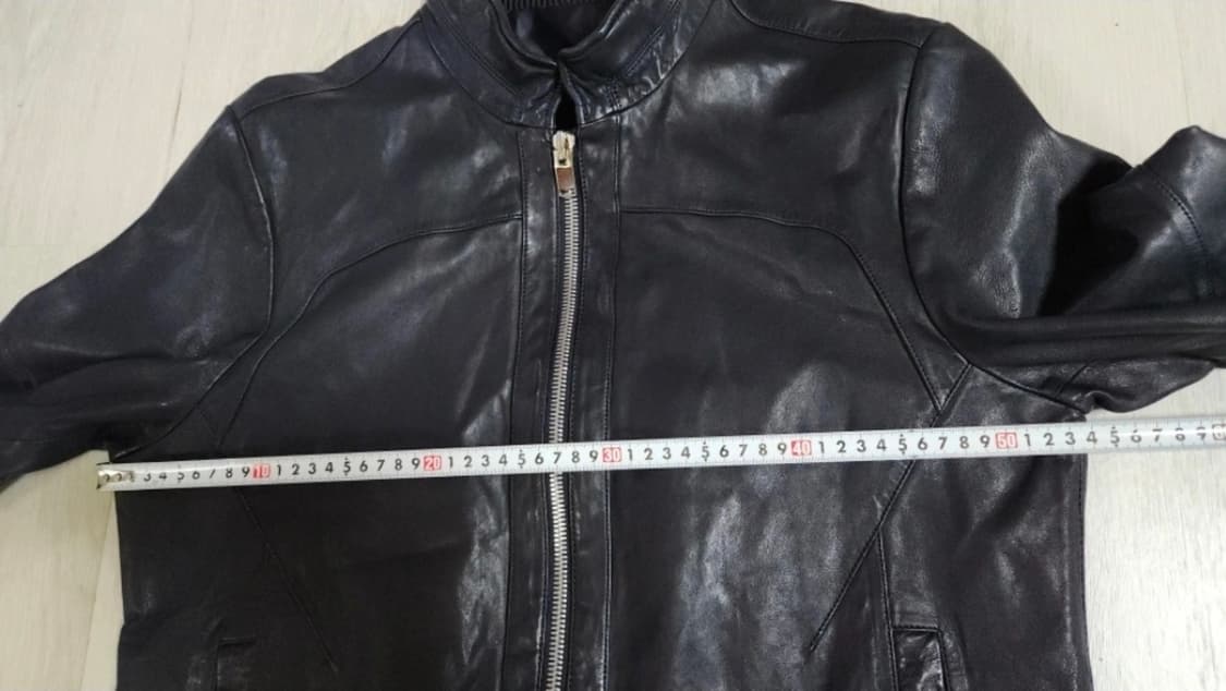 (착샷) 지오송지오 가죽자켓 바이커  상품이미지6