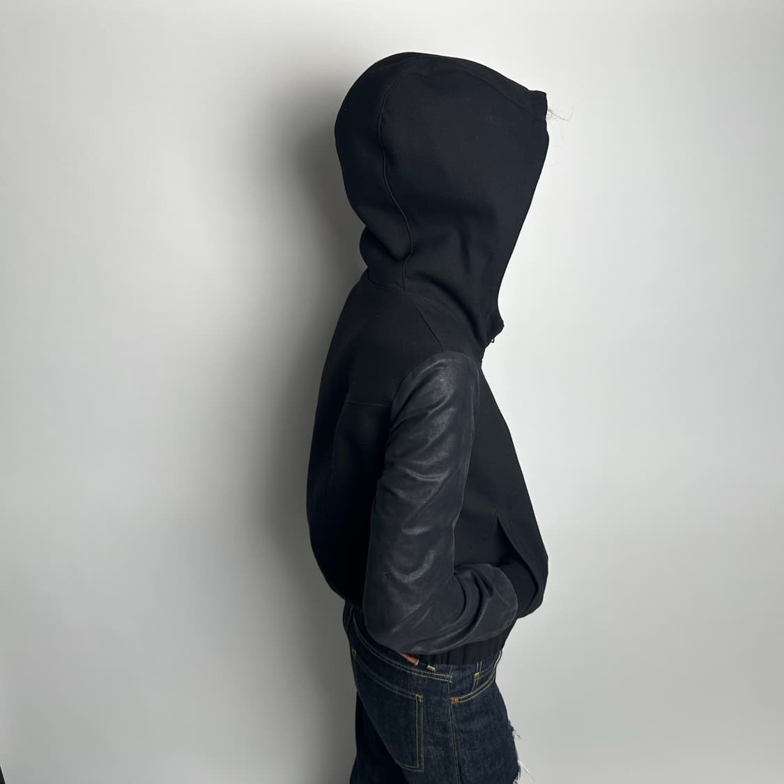 헬무트랭 울 레더 붐버 자켓 상품이미지1