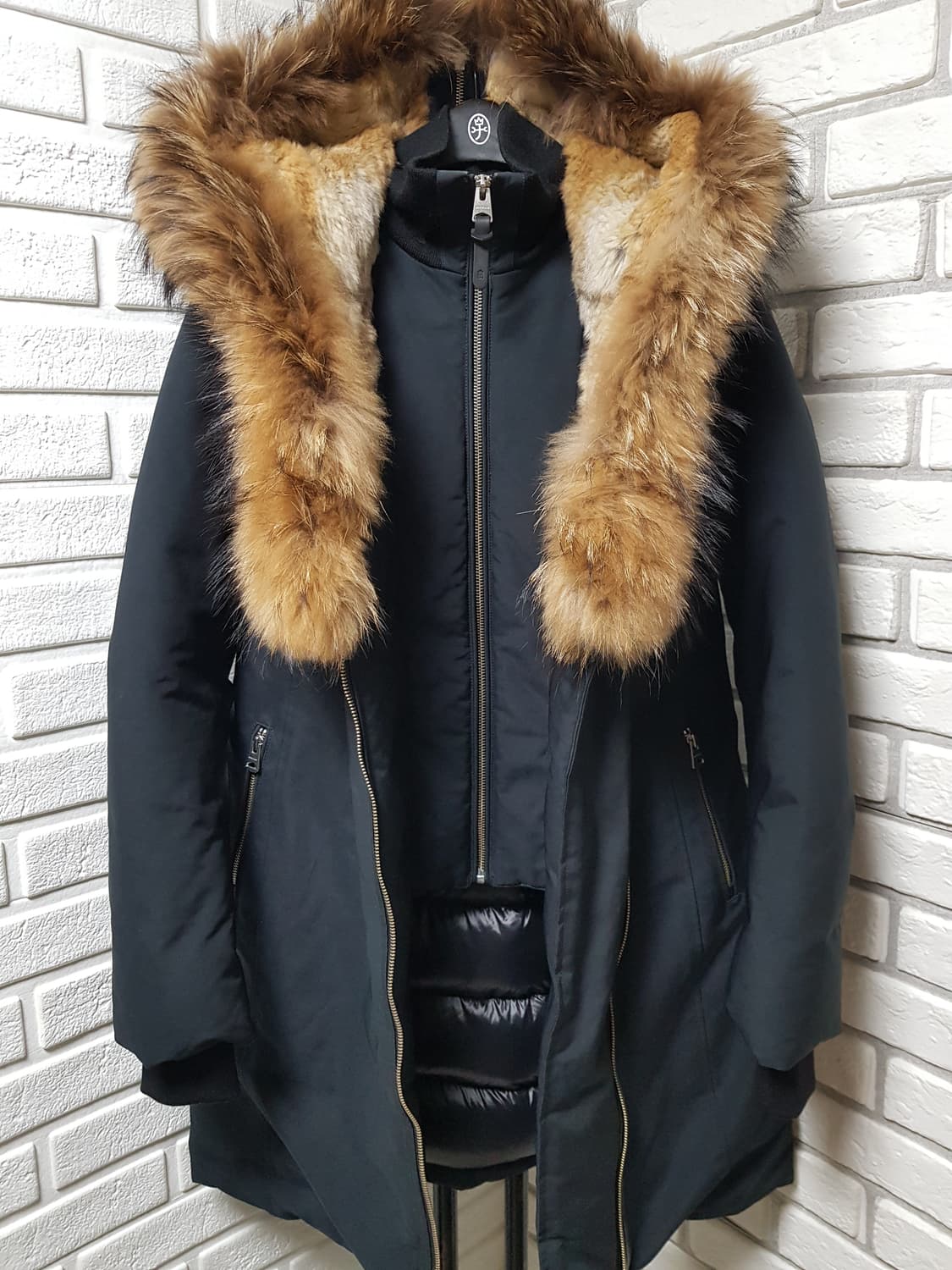 [55~66/정품] 맥케이지 트리쉬 롱패딩 상품이미지4