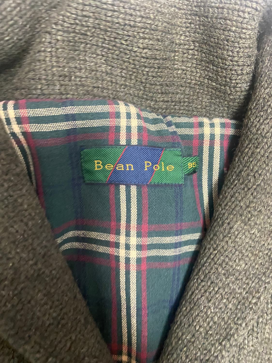 빈폴 숄카라 헤비 울 가디건 상품이미지3