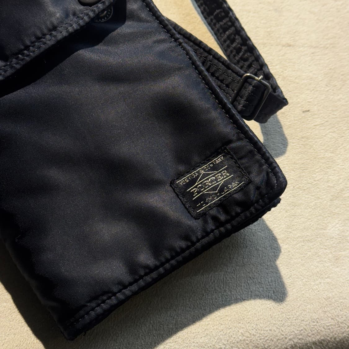 요시다 포터 탱커 트래블 케이스 숄더백 (OS) 블랙 상품이미지8