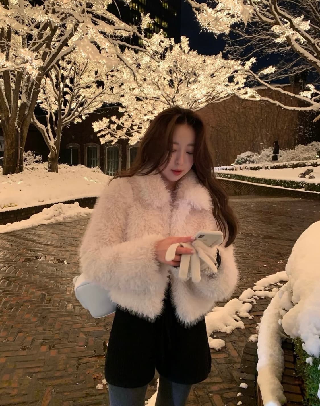 shop siye 시예 퍼자켓 아이보리 상품이미지2