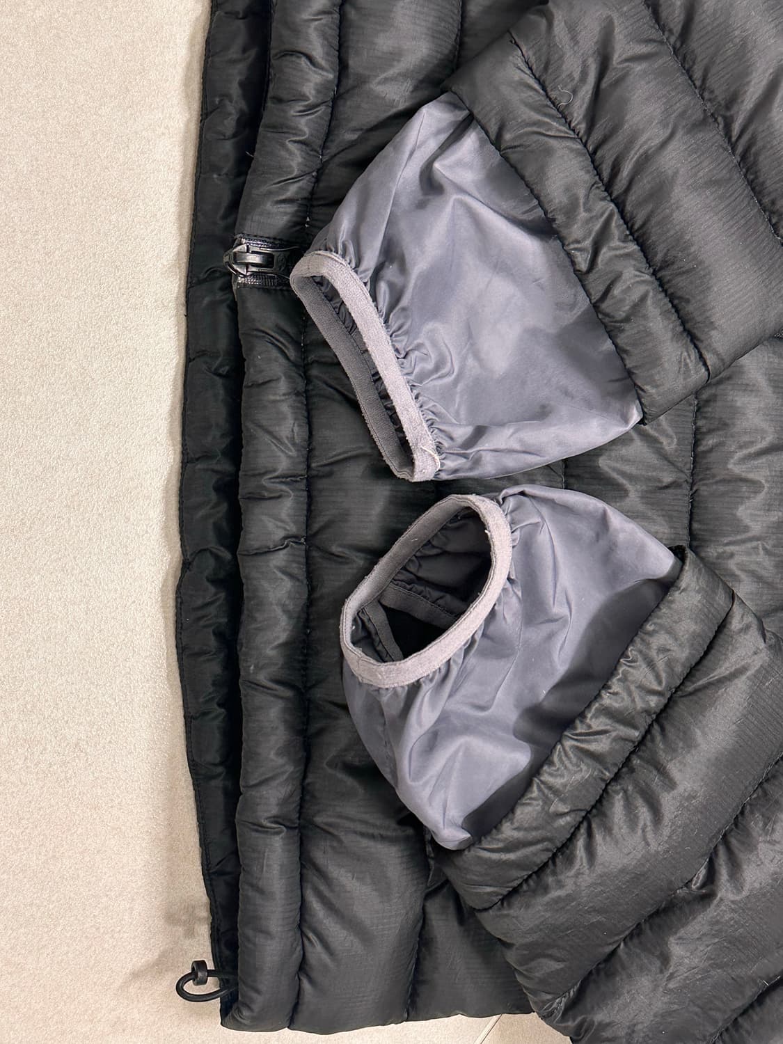 산산기어 서픽스 패딩 블랙 2size 상품이미지4