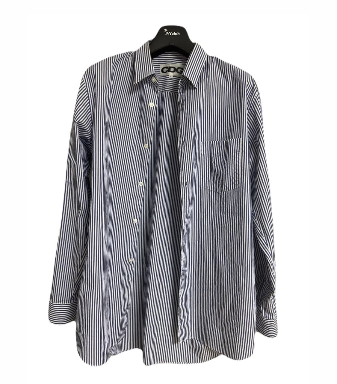 (L) CDG 스트라이프 셔츠 상품이미지1
