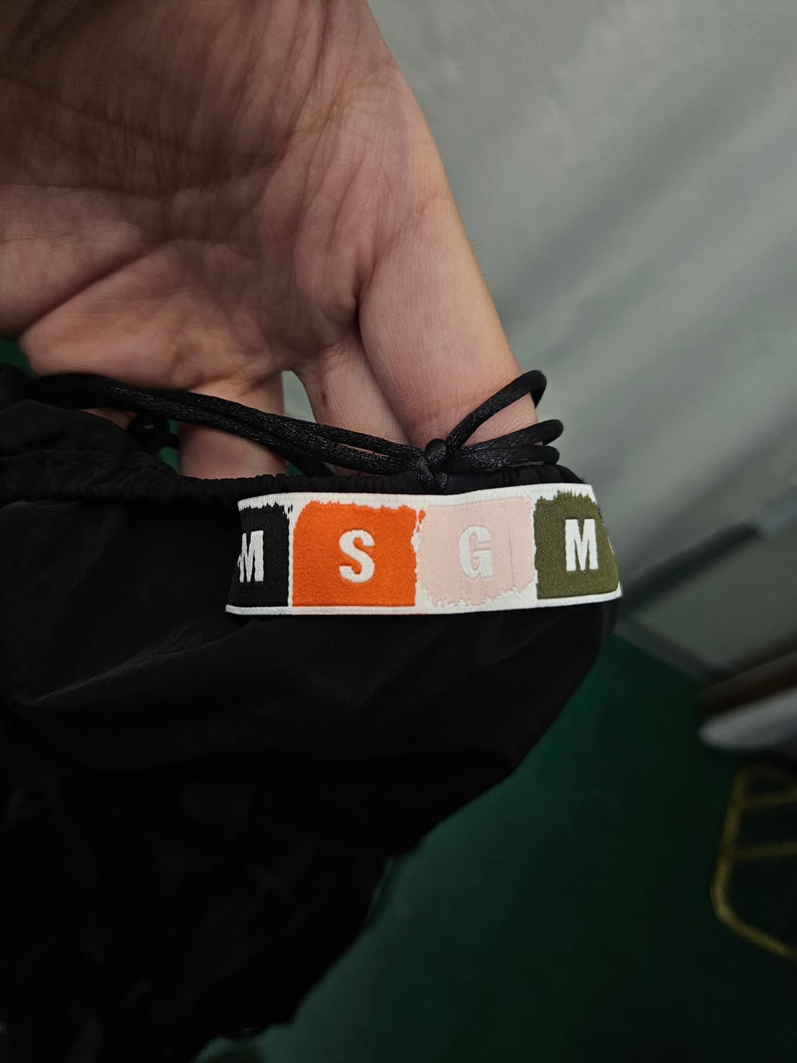 MSGM 블랙 롱 원피스 상품이미지3