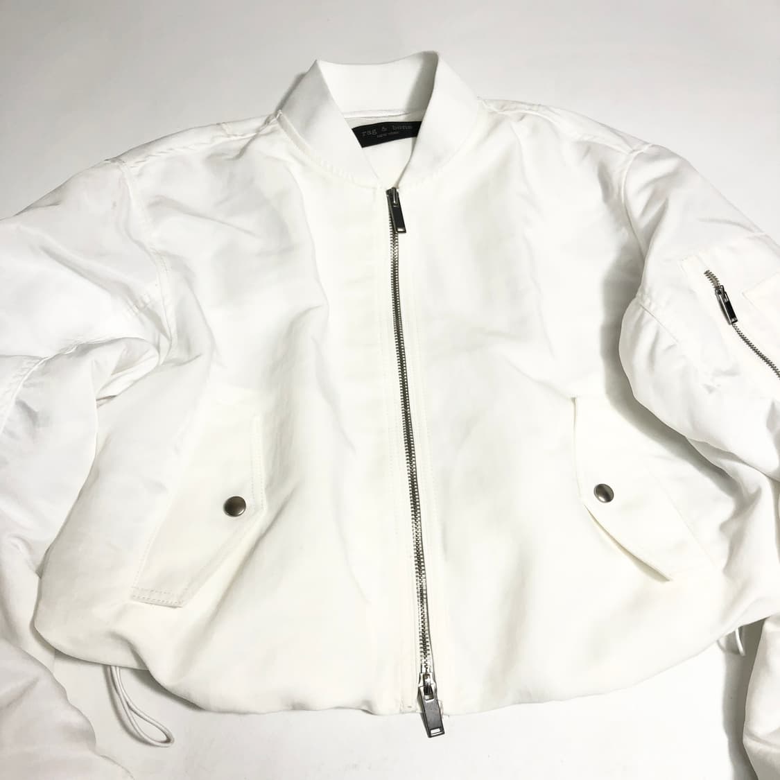 랙앤본 봄버 크롭 자켓 xs 상품이미지4