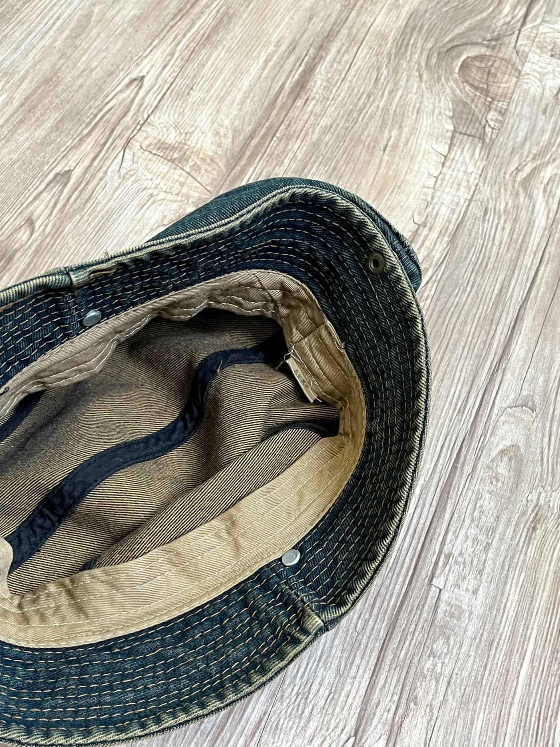 japan vtg 데님 뉴스보이 캡 상품이미지5