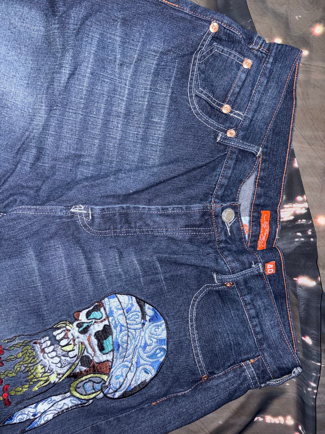 빈티지 대장 에드하디 데님 팬츠 상품이미지2