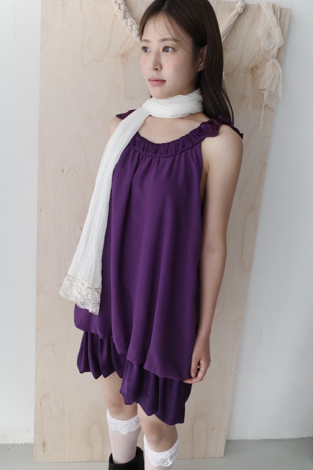 Ray beams) balloon dress 상품이미지7