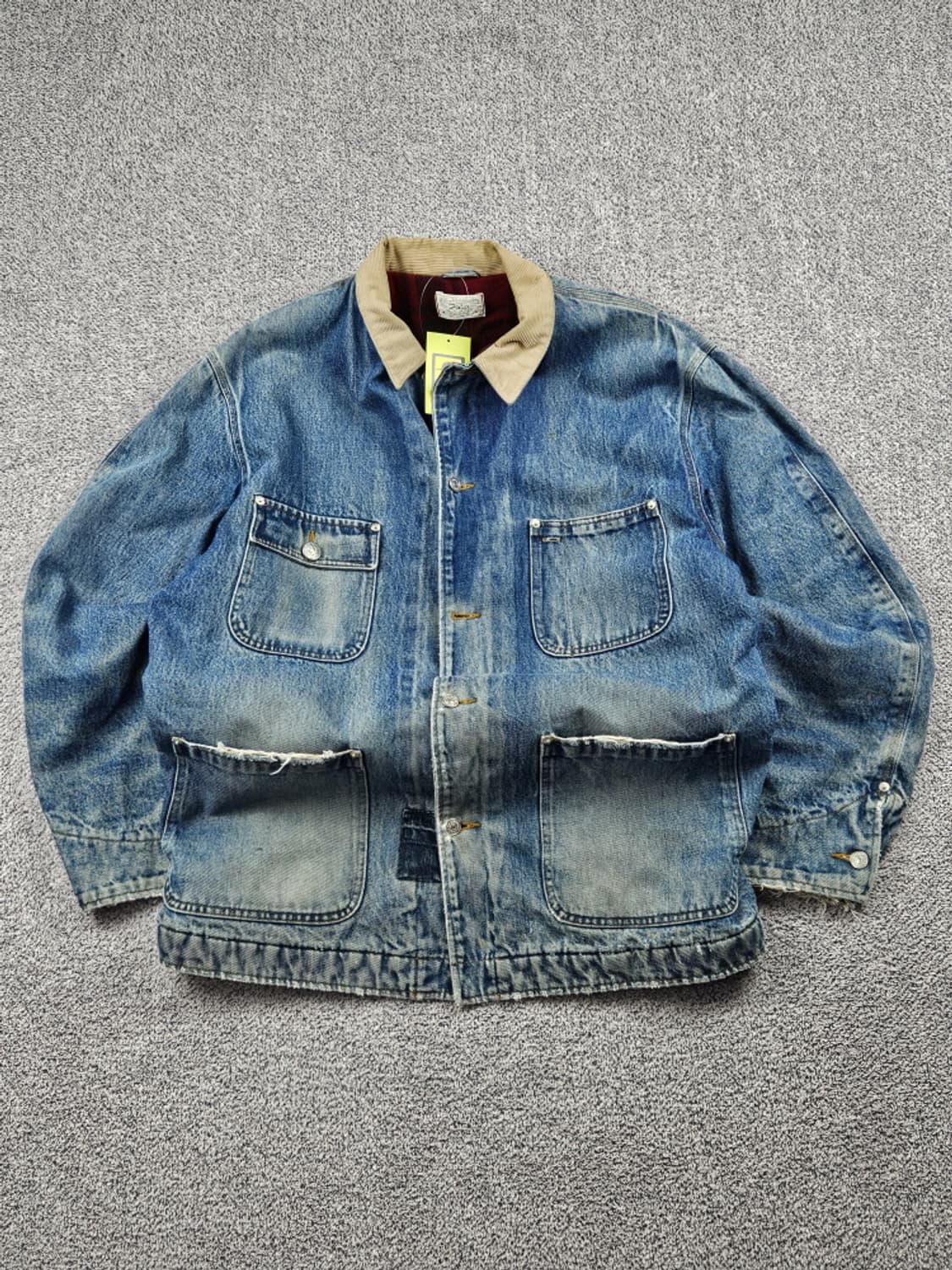 80's USA 폴로랄프로렌 데님 초어자켓 ( XL ) / 9796 상품이미지1
