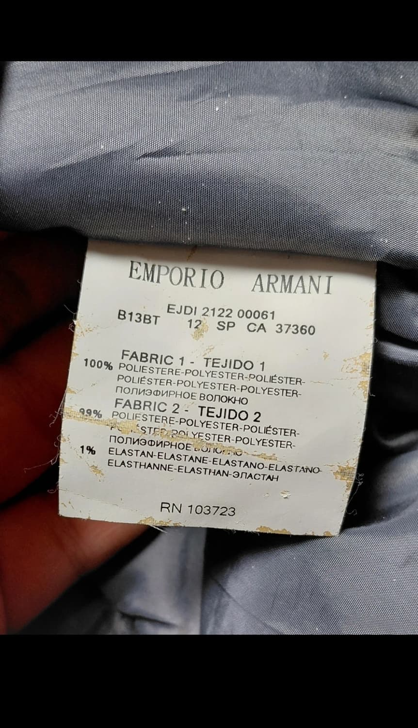 EMPORIO ARMANI 엠포리오 아르마니 후드 패딩 자켓 S 상품이미지10