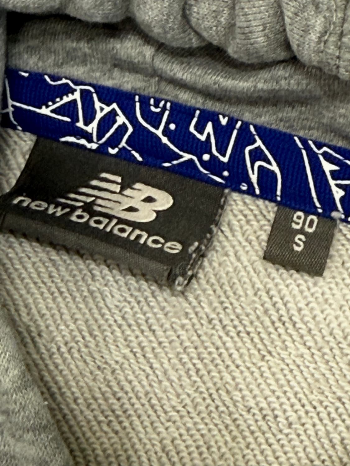 (S) 뉴발란스 빅로고 프린팅 후드 티 상품이미지3