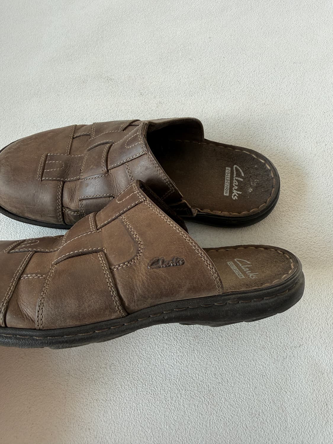 [255]클락스(Clarks) 레더 슬리퍼 상품이미지6