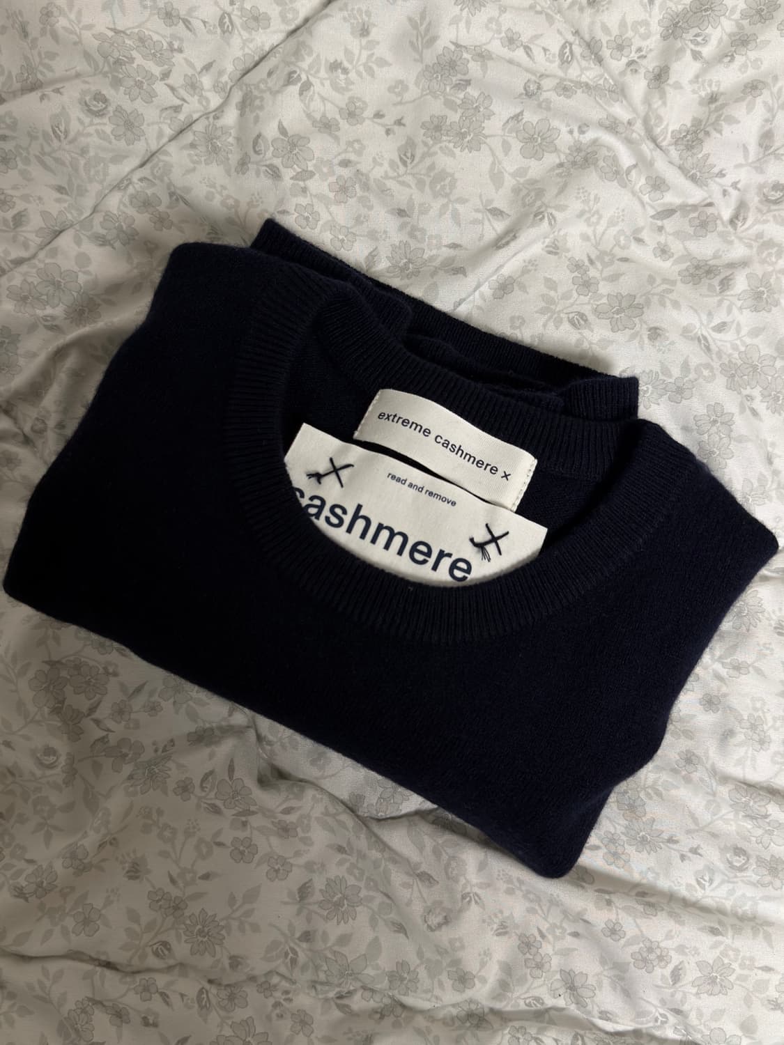 익스트림 캐시미어 반팔 니트 상품이미지4