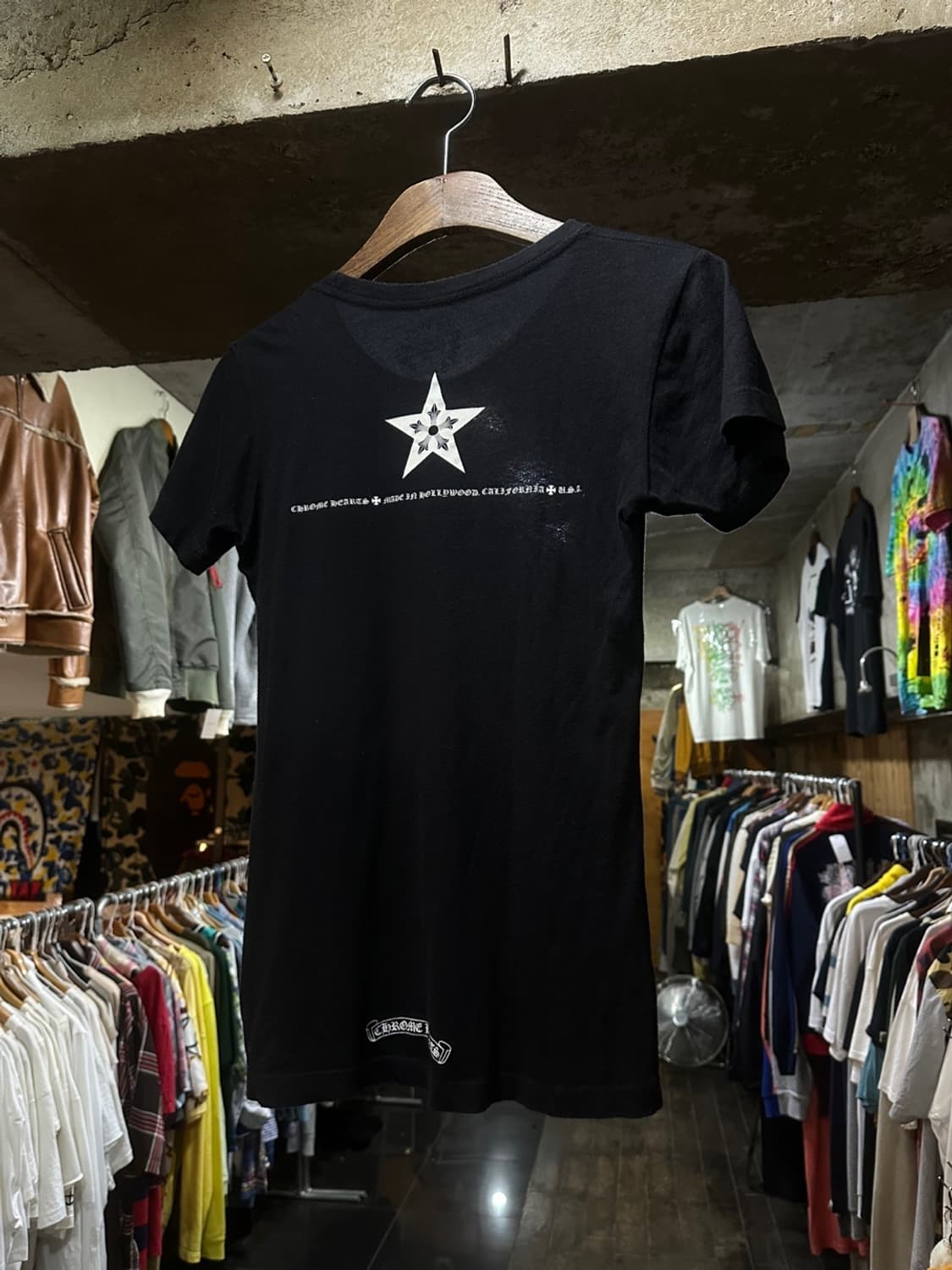 Chrome Hearts 크롬하츠 스타 포인트 프린팅 반팔 상품이미지3