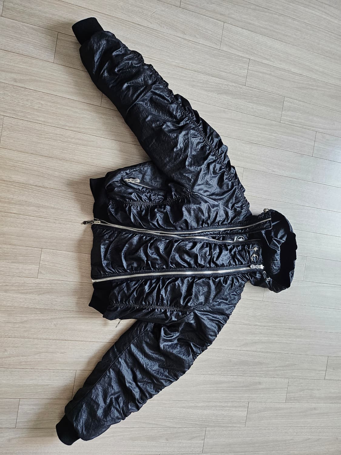 떠그클럽 Double Flying Bio Jacket Black(2) 상품이미지3