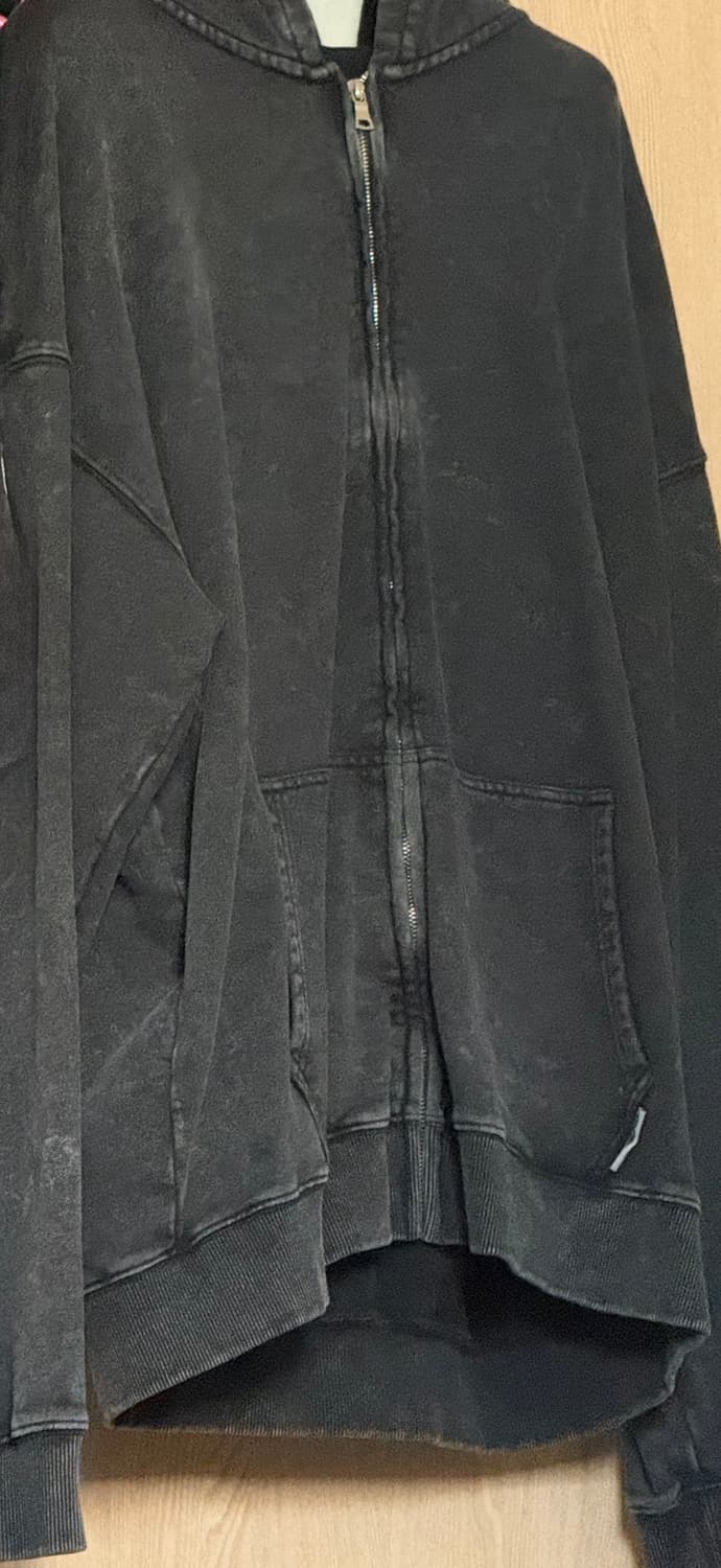 더블제이디 피그쭈리 오버핏 후드집업 남친룩 교복템 상품이미지2