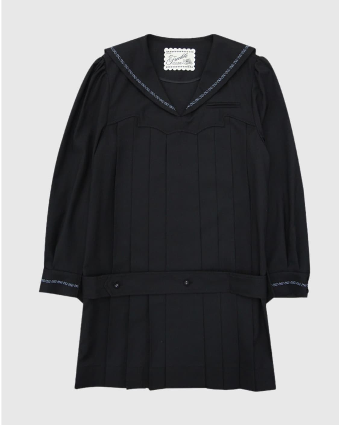 프레클메이드 플리츠 세일러 원피스 상품이미지1