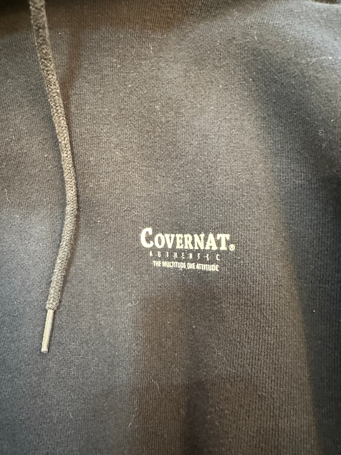 XL) 커버낫 네이비 후드 티셔츠 상품이미지3