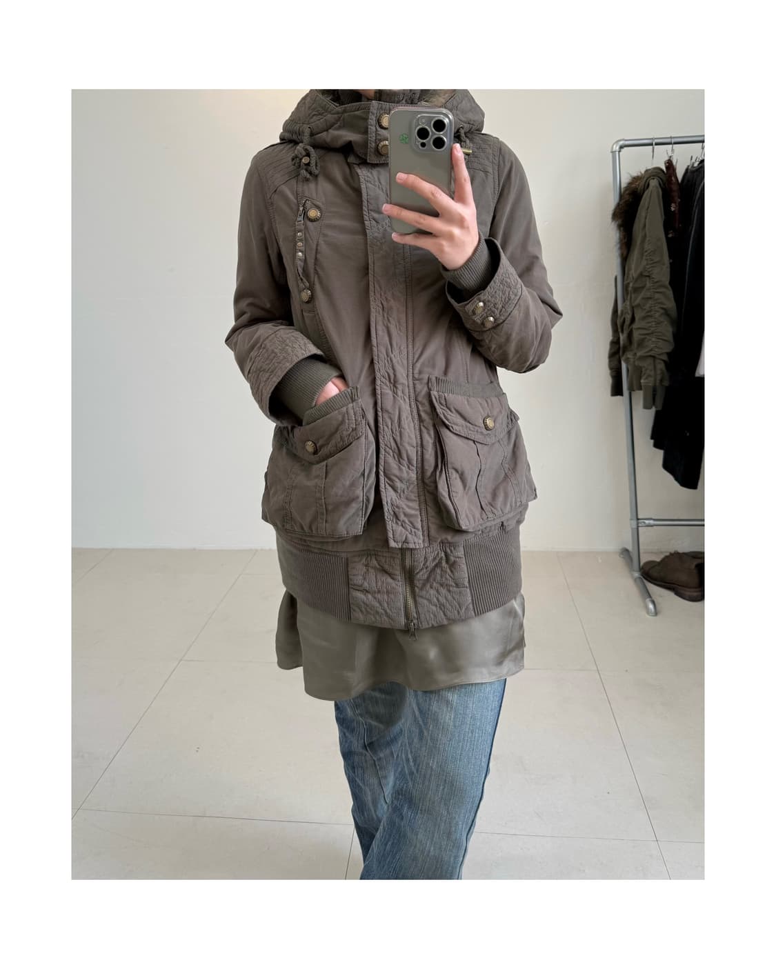 Ozoc 야상 점퍼 상품이미지3