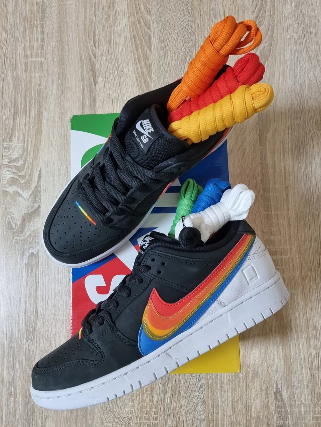 [270]나이키 폴라로이드 SB 덩크 로우  상품이미지1