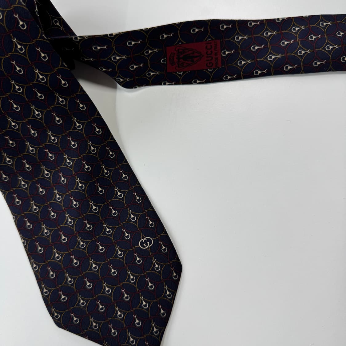 구찌(GUCCI) 심플로고 명품 정품 넥타이 상품이미지4