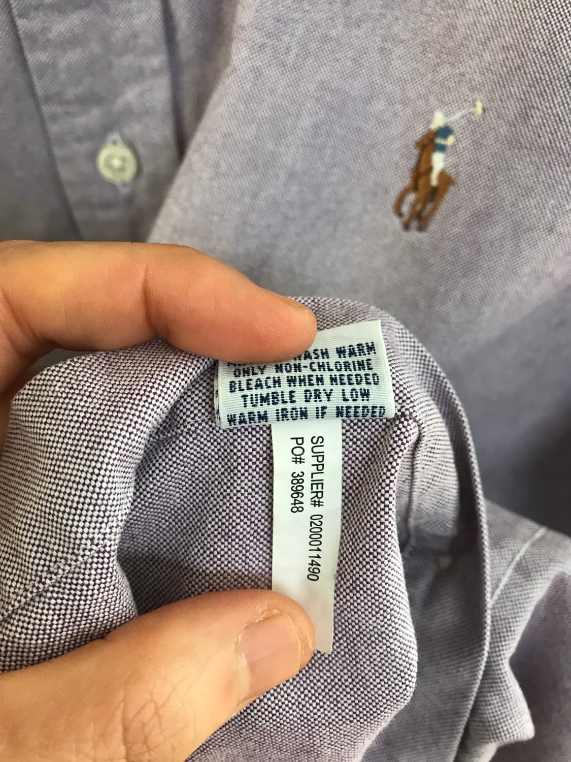 폴로 랄프로렌 긴팔 셔츠 L 상품이미지5