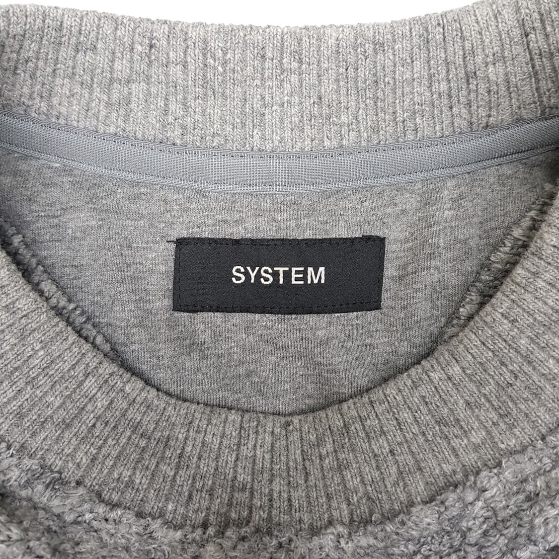 한섬 시스템 2023 텍스처 니트 스웨터 100사이즈 상품이미지6