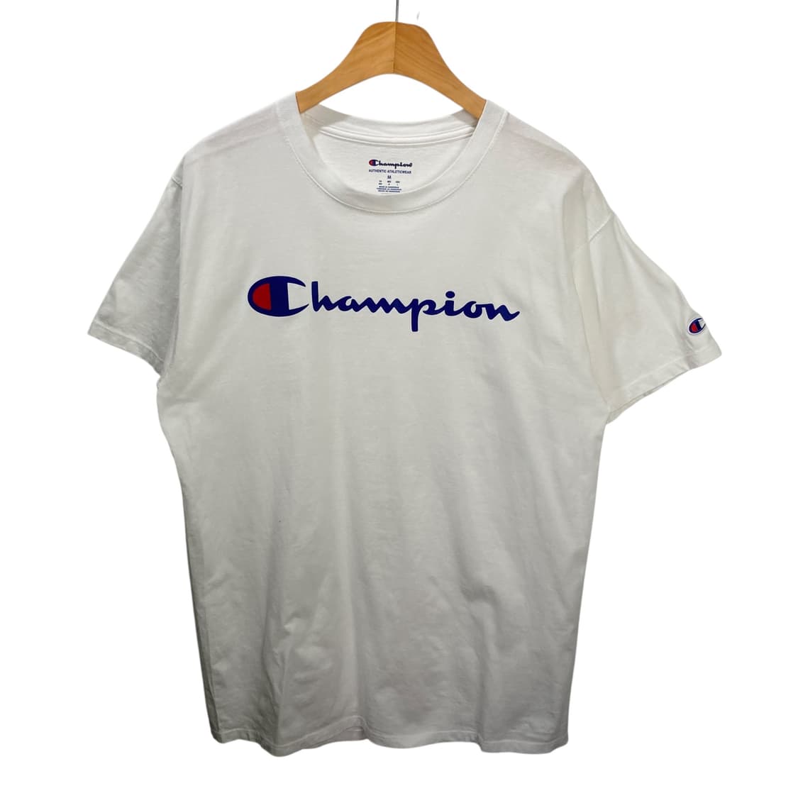 챔피온 빅로고 화이트 반팔 상품이미지2