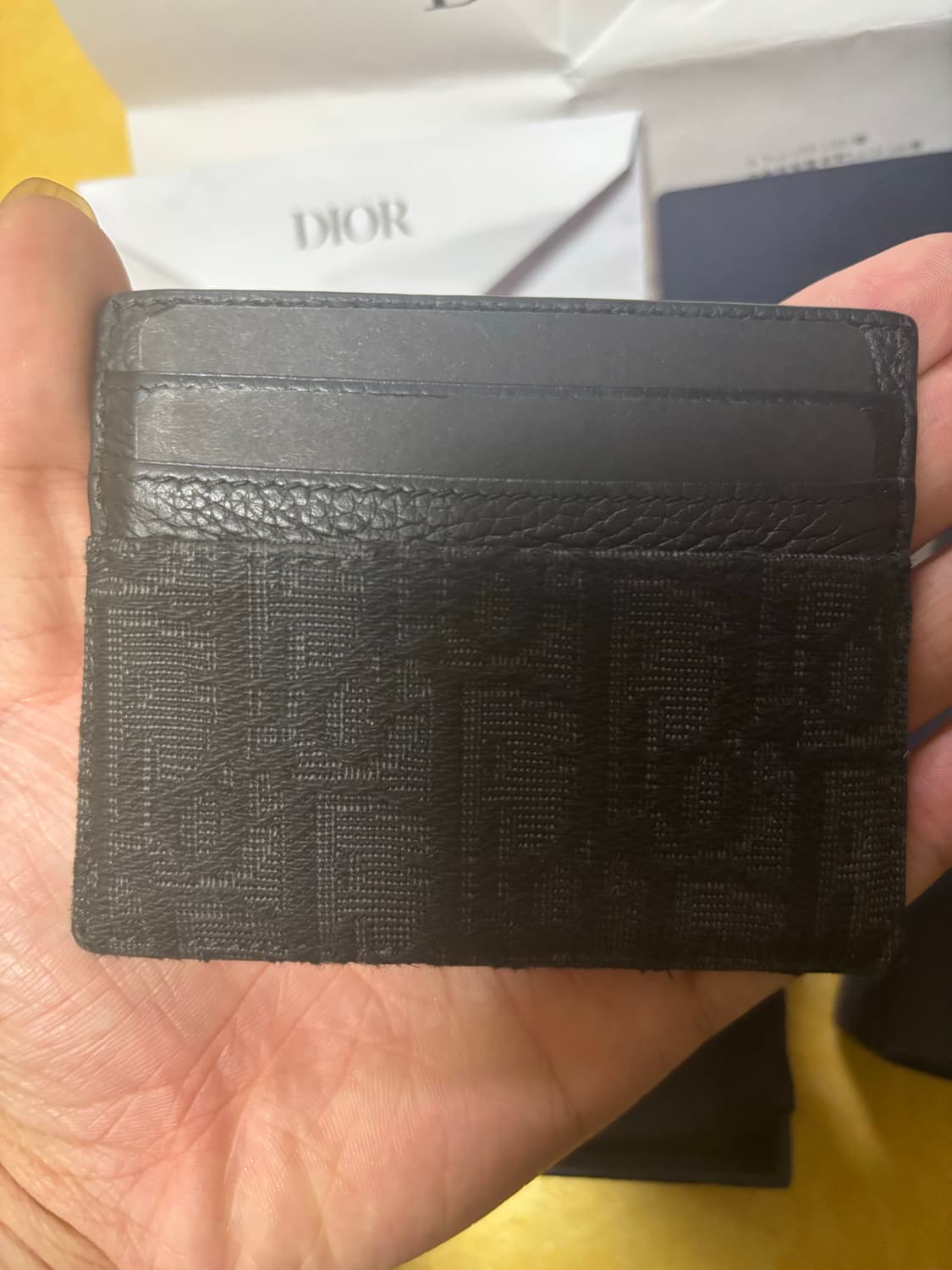 디올 오블리크 카드지갑 상품이미지3