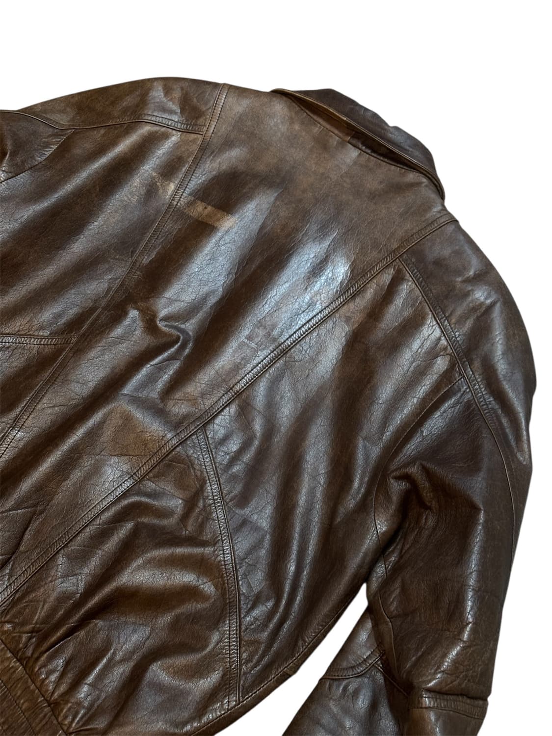 빈티지 가죽 자켓 상품이미지3