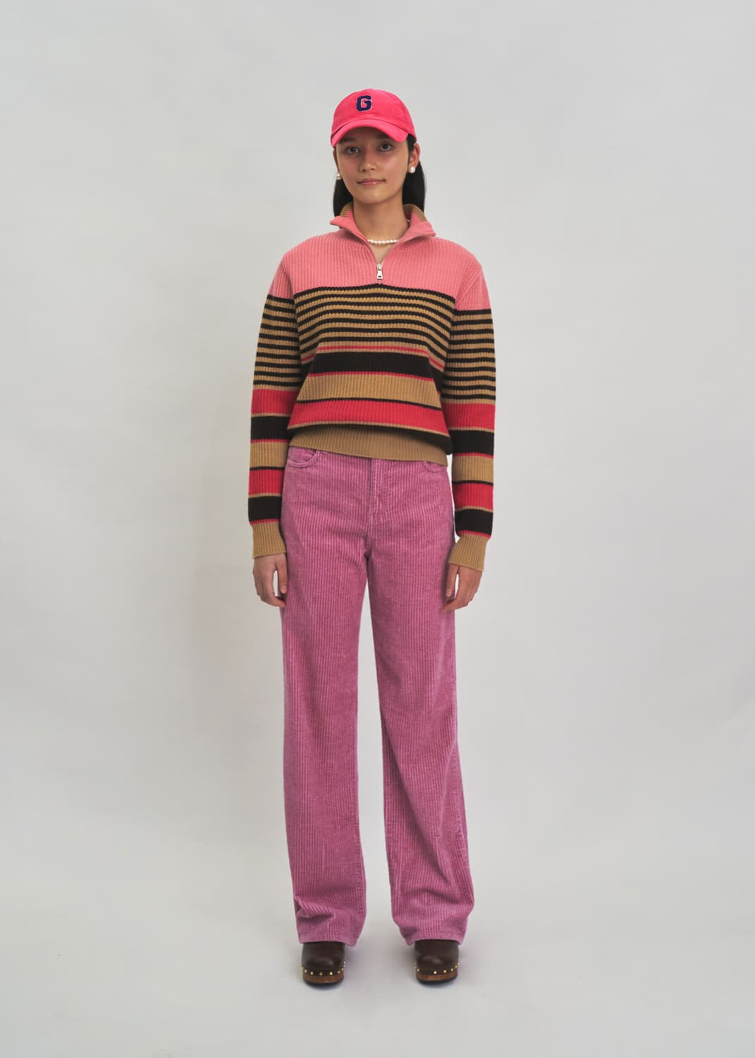 그로브 집업 니트 상품이미지2