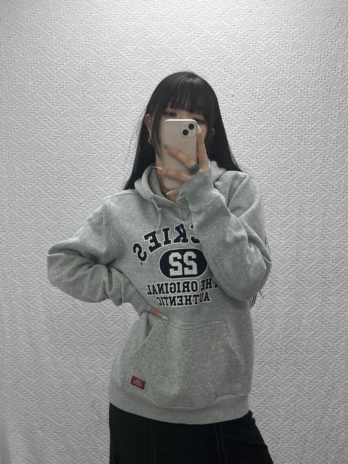 디키즈 올드스쿨 빈티지 빅로고 캐주얼 후드티 L C09189 상품이미지2