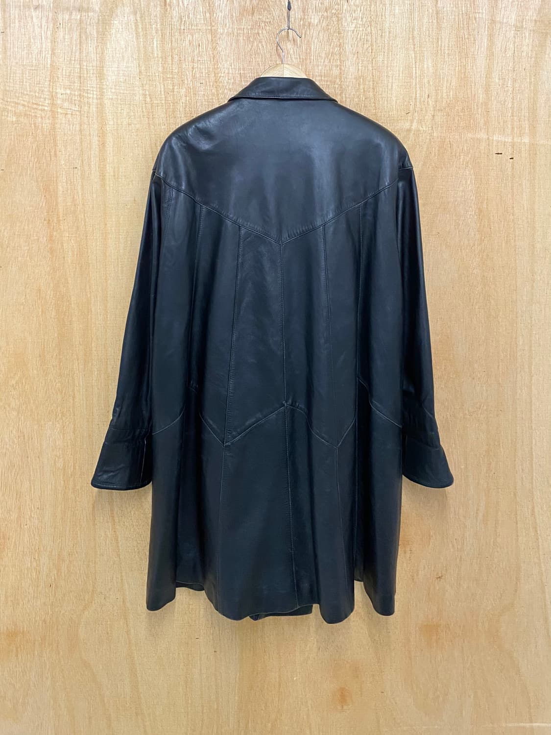 VTG western leather coat 빈티지 웨스턴 레더 코트 상품이미지2