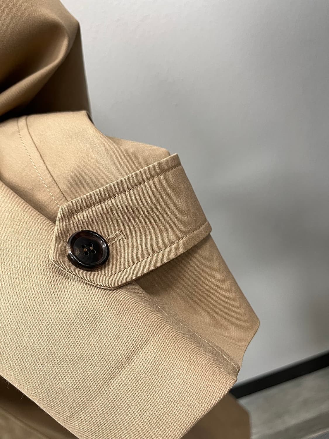 100) 시스템옴므 오버 더블 트렌치코트 상품이미지3