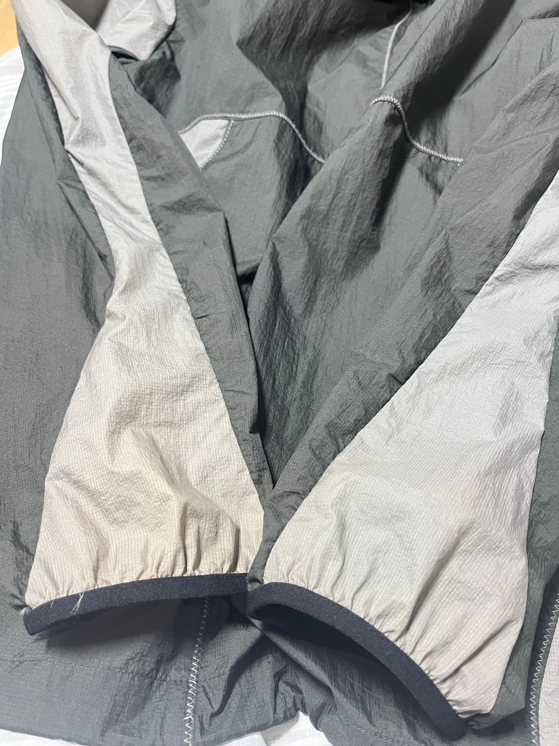 산산기어 패널드 자켓 블랙 - 23SS 상품이미지4