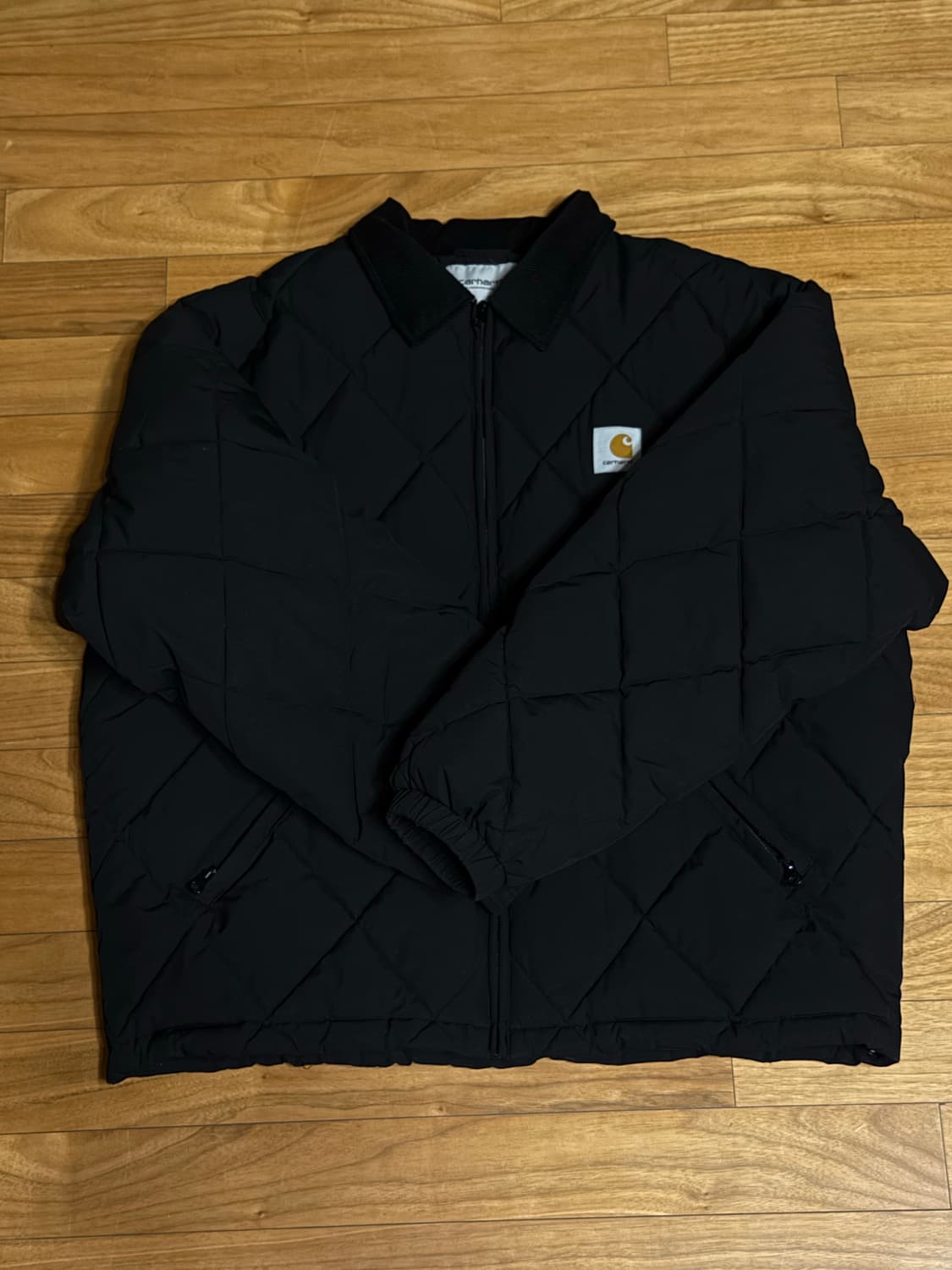 [XL] 칼하트 wip mortan 퀼팅패딩 (블랙) 상품이미지1