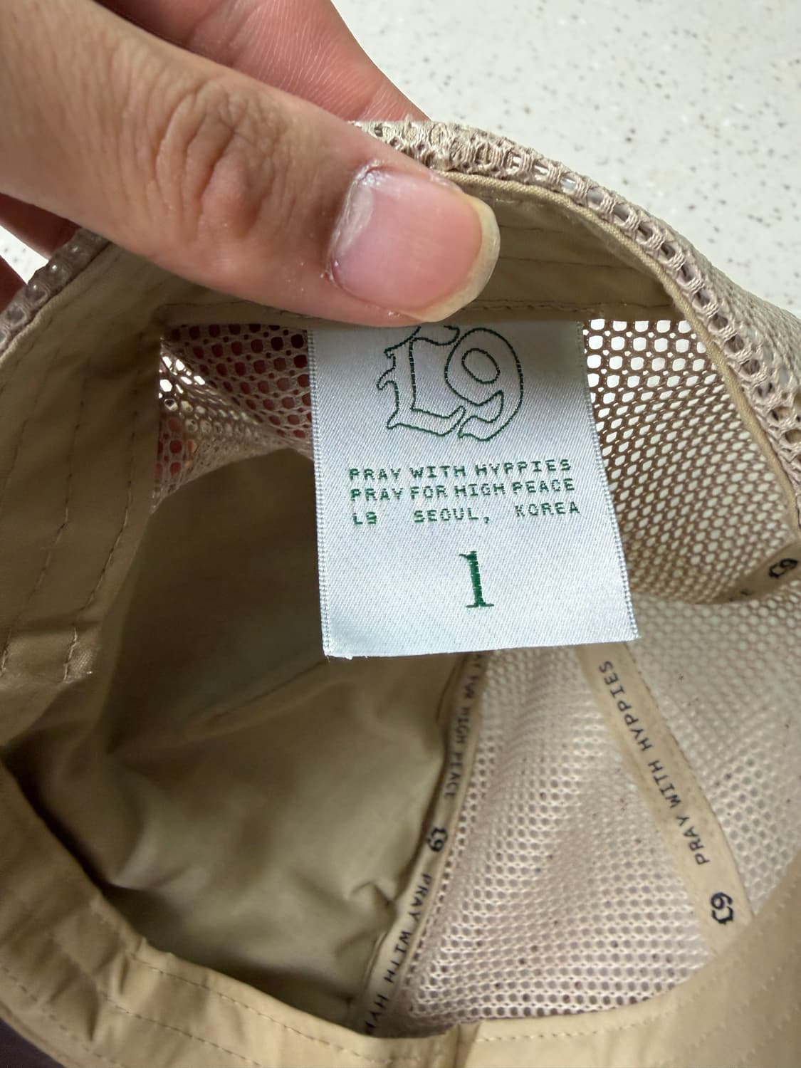 L9 모자 상품이미지3