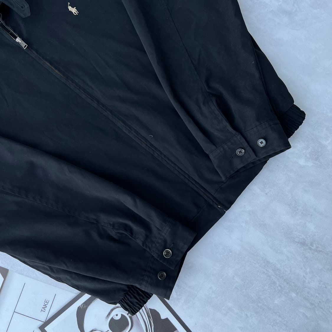 폴로 랄프로렌 블랙 스윙톱 자켓 상품이미지6