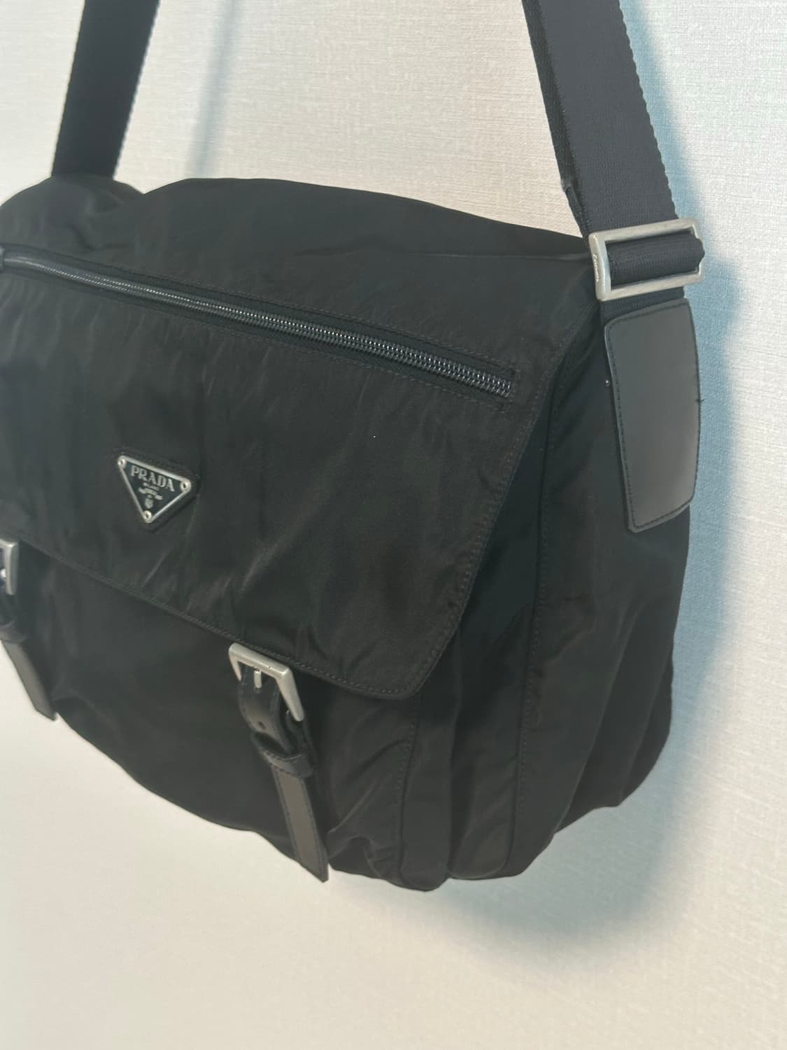 프라다 메신저백 나일론 포코노 테수토 숄더백 남녀공용 상품이미지7