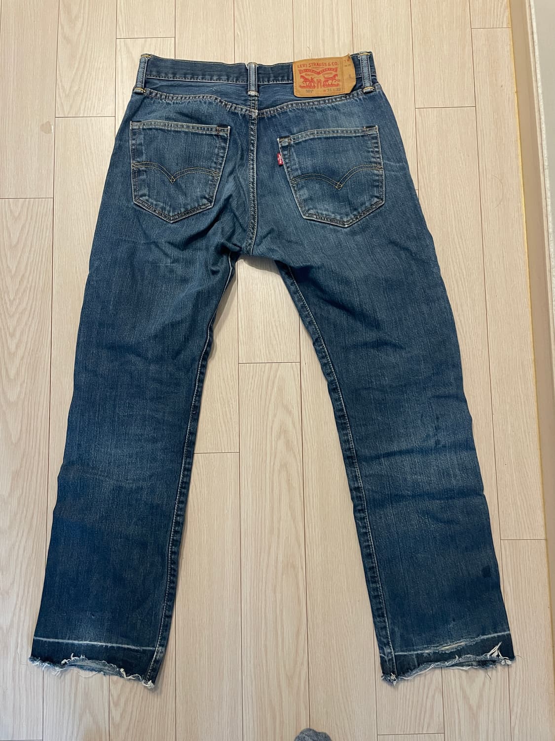 빈티지 리바이스 501 실측 29x26.5 상품이미지2