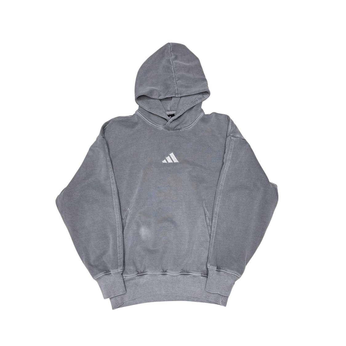 아디다스 그레이 후드티 트레이닝 셋업 상품이미지3
