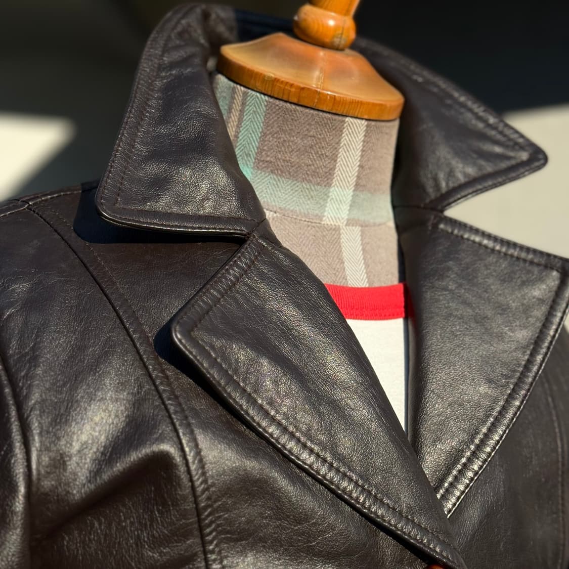 CASFA 카우하이드 벨티드 자켓 55-66 상품이미지8