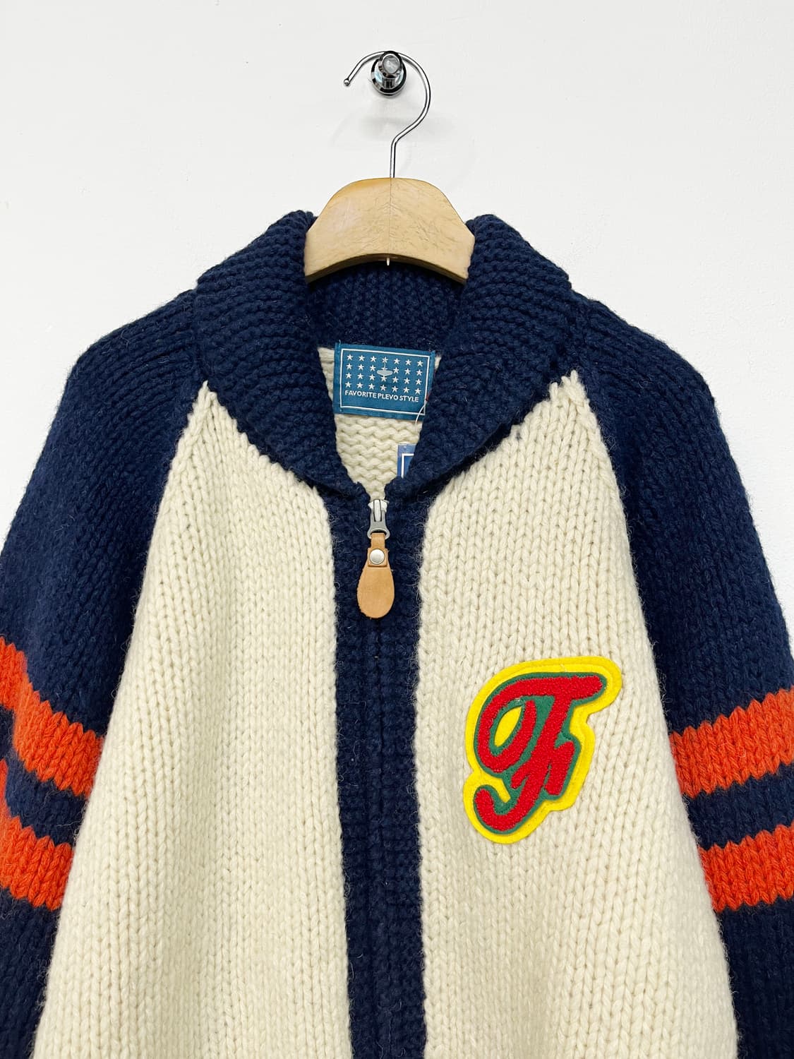  FAVORITE PLEVO  니트 집업 상품이미지6