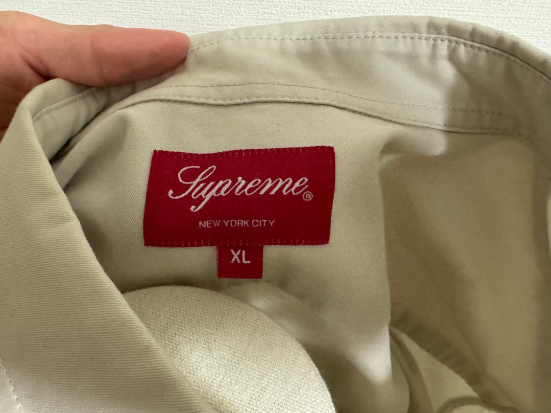 슈프림 스몰 박스 셔츠 화이트 상품이미지5