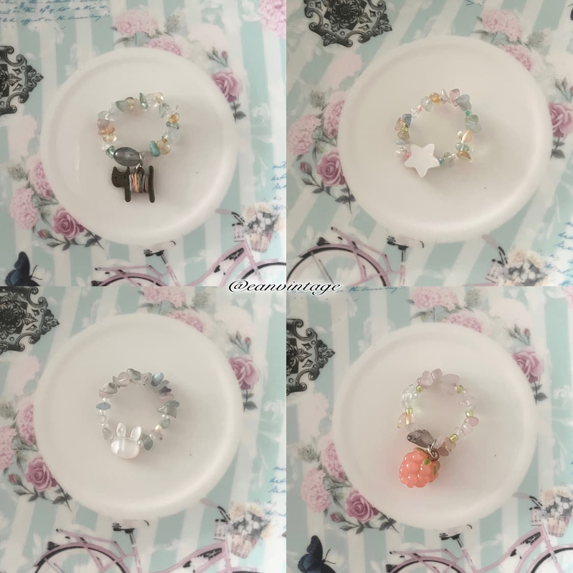 ean made bead ring 1,2,3,4 상품이미지1