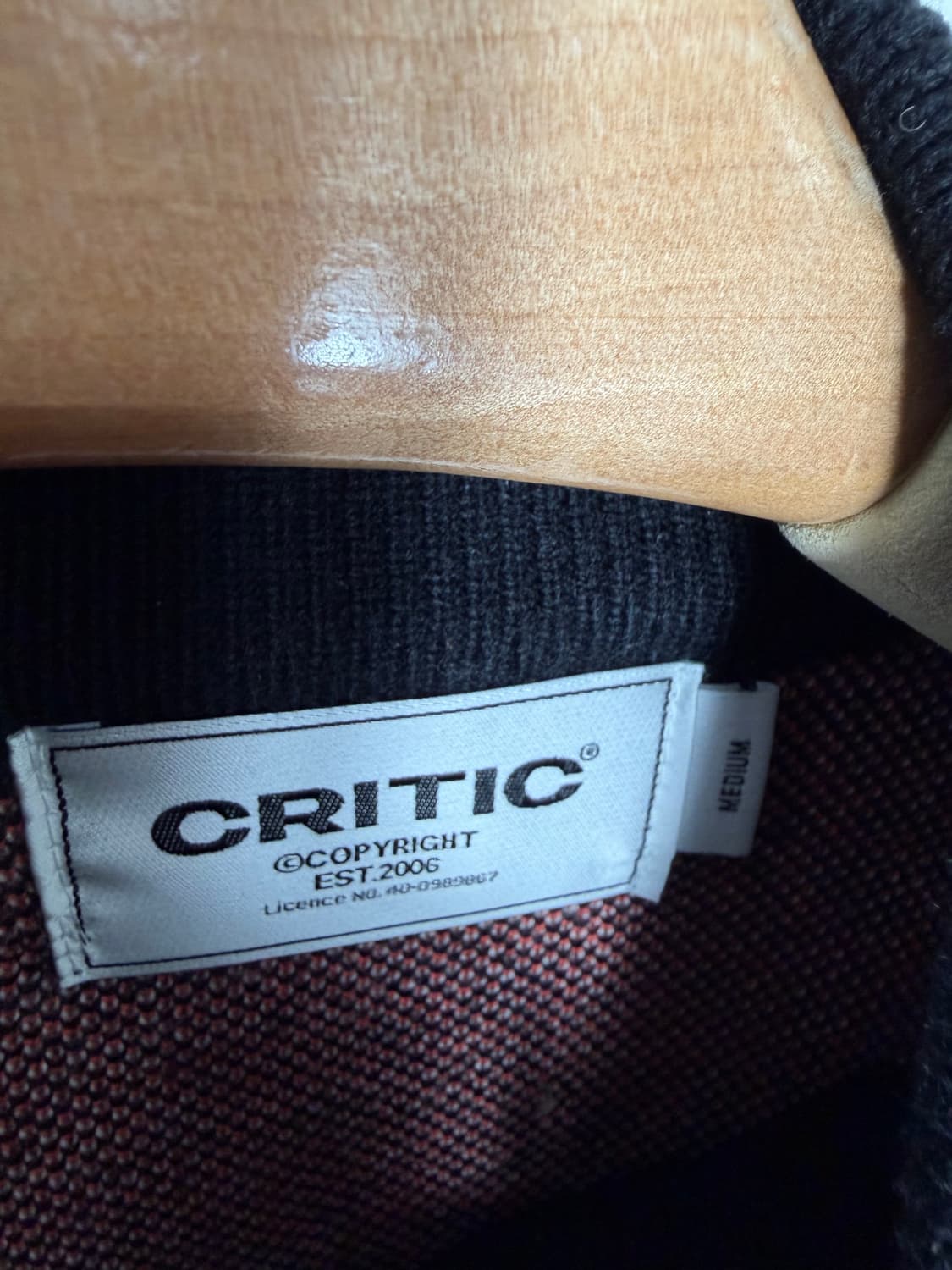 크리틱 크리틱니트집업 크리틱레이싱 니트집업   상품이미지3