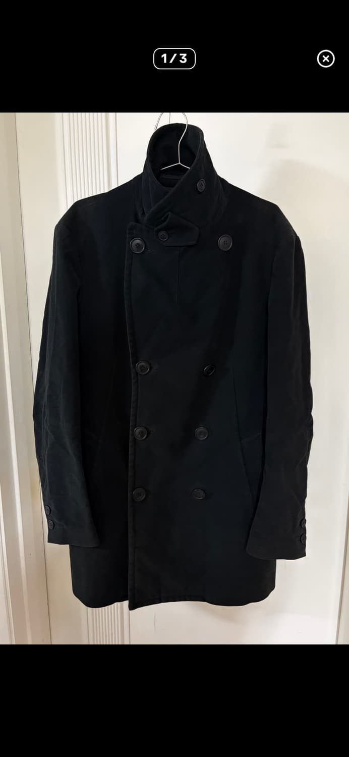 00‘s 헬무트랭 몰스킨 피코트 상품이미지1